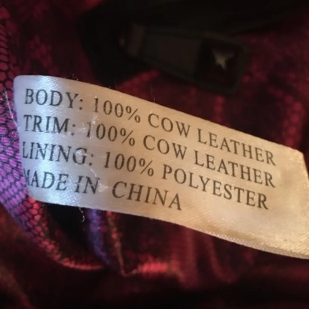 Betsey Johnson RARE!!!! Fantastic!!! Vintage Leather Bow Hobo - Picture 9 of 12